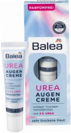 Крем проти зморщок для контурів очей із сечовиною 5% Balea Urea 15 мл