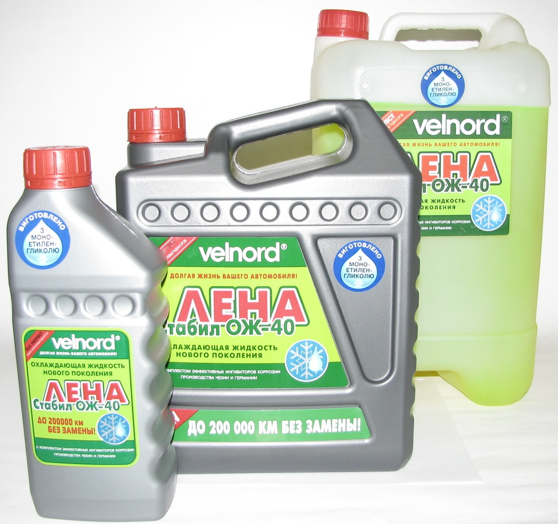 Охлаждающая Жидкость Velvana Лена Стабил ОЖ-40 10л — Купить Недорого на ...