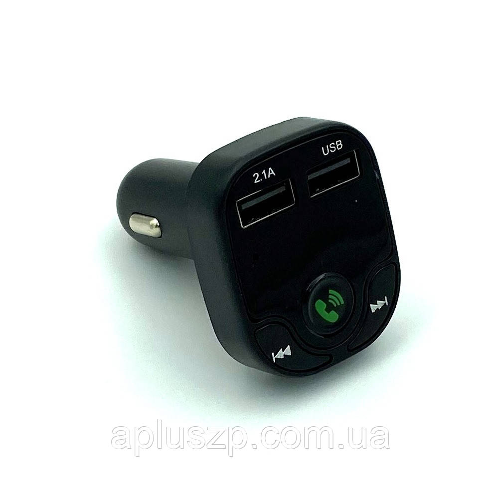 Bluetooth FM-модулятор Allison ALS-A22 + вбудована зарядка (2USB/5V/2A)