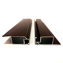 Профіль москітний DL-0207 внутрішній 11х32 RAL8017 Шоколадно-коричневий Premium/Elite (від 120м)