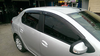 Дефлектори бічних вікон Renault Logan (2013-2022) SEDAN