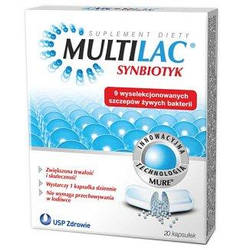 Multilac Synbiotic Синбіотик Пробіотик + Пребіотик 20 кап