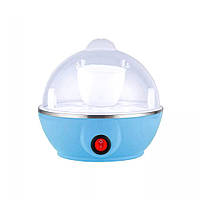 Яйцеварка электрическая Egg Cooker (Blue) | Аппарат для варки яи