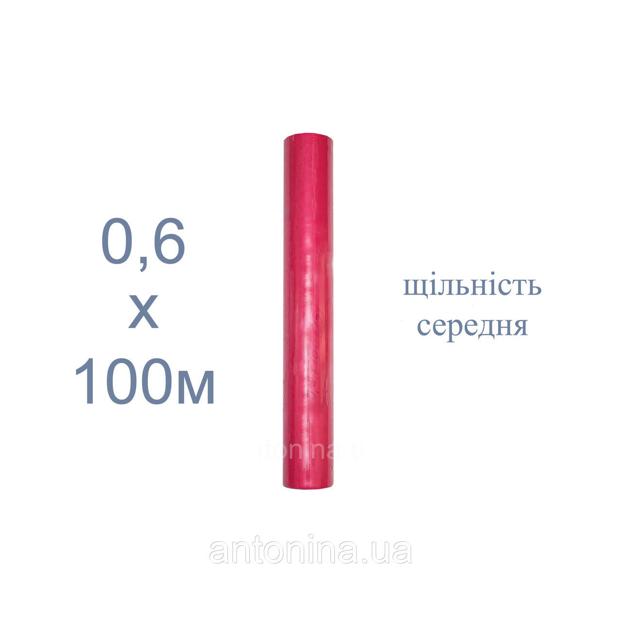 Одноразові простирадла рожеві 0,6х100м (щіл. середня), спанбонд на кушетку