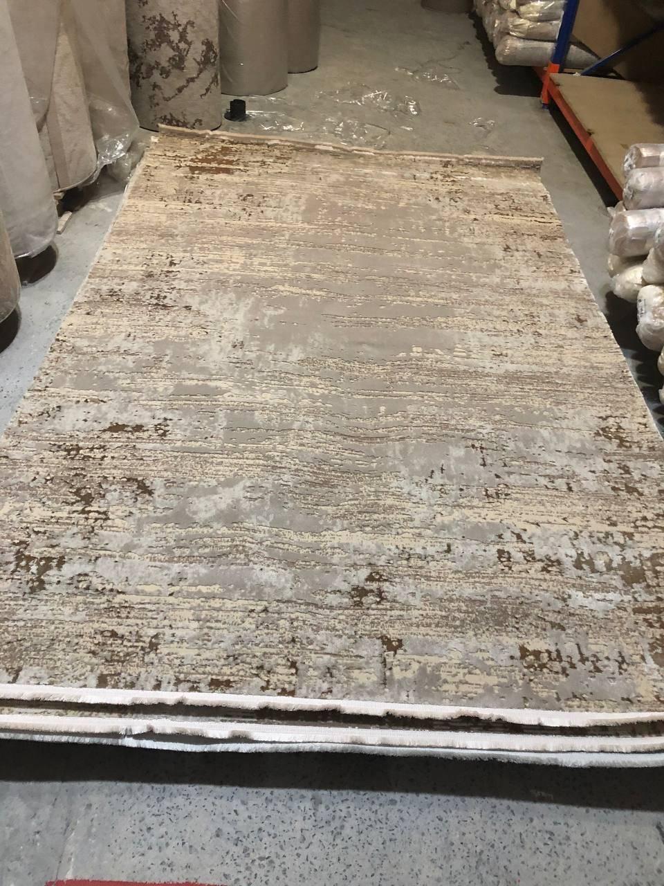 НОВА КОЛЕКЦІЯ КИЛИМІВ ALMAATA AM05A БЕЖЕВИЙ, фото 1