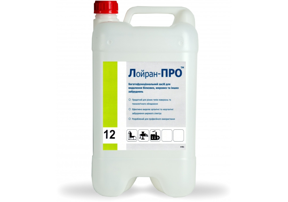 Засіб для чищення духовок, плит, коптилень Лойран-Про Turbo 12кг 50950
