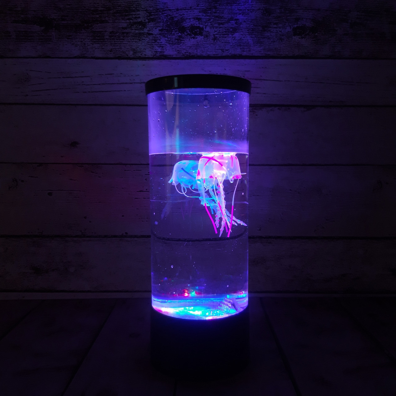 Ночник с медузами 3D плавают 7 цветов подсветки LED Jellyfish Mood Lamp лампа аквариум 3д Оригинальные фото - фото 2 - id-p1400331889