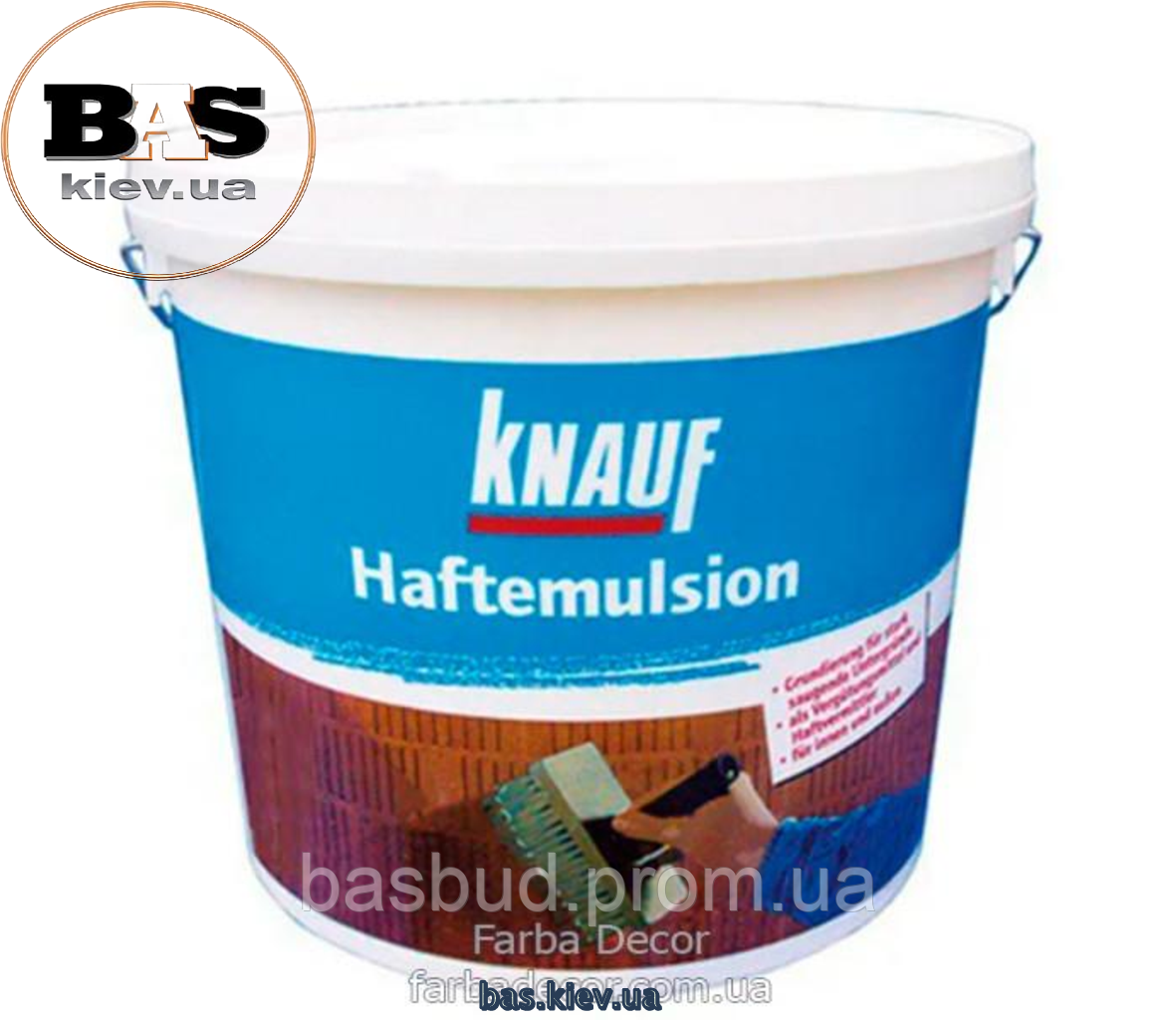 KNAUF Грунт ХАФТ-ЕМУЛЬСІЯ, 5 кг НІМЕЧЧИНА, фото 1