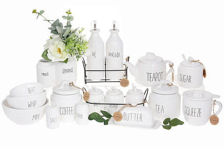 Піала керамічна Bianco 580 мл, колір — білий (979-323), фото 2