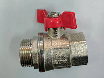 Кран кульовий Karro Standard + 3/4 " ЗВ