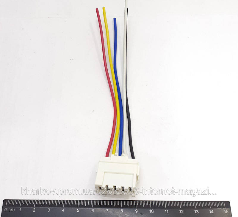 Роз'єм кнопки склопідіймача універсальної 5-ти конт., фото 1