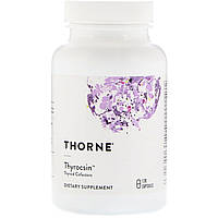 Thorne Research, Thyrocsin, кофакторы для щитовидной железы, Thyroid Cofactors, 120 капсул