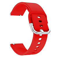 Ремешок CDK Silicone Sport Band Classic "L" 20mm для Samsung Watch3 (R850 / R855) 41mm (09651) (red)