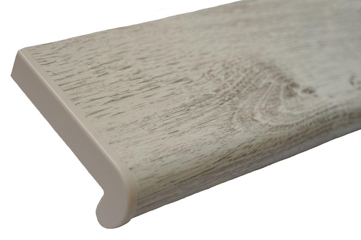 Підвіконня Plastolit 600 мм, білий дуб матовий (Пластоліт)