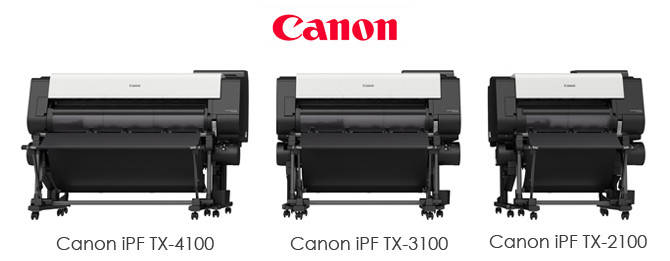 Оновлення інженерної серії плоттерів Canon imagePROGRAF TX-2100, TX-3100, TX-4100