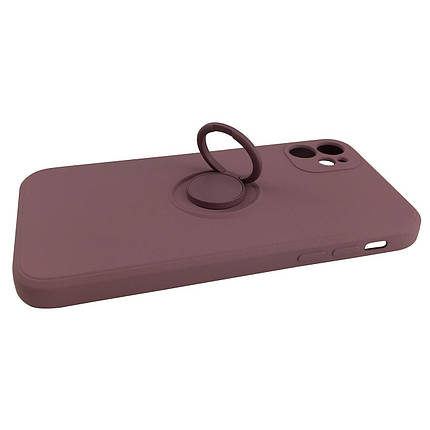 Чохол xCase для iPhone 11 Pro Silicone Case Full Camera Ring Blueberry, фото 4