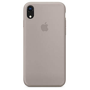 Чохол накладка xCase для iPhone XR Silicone Case Full світло-сірий