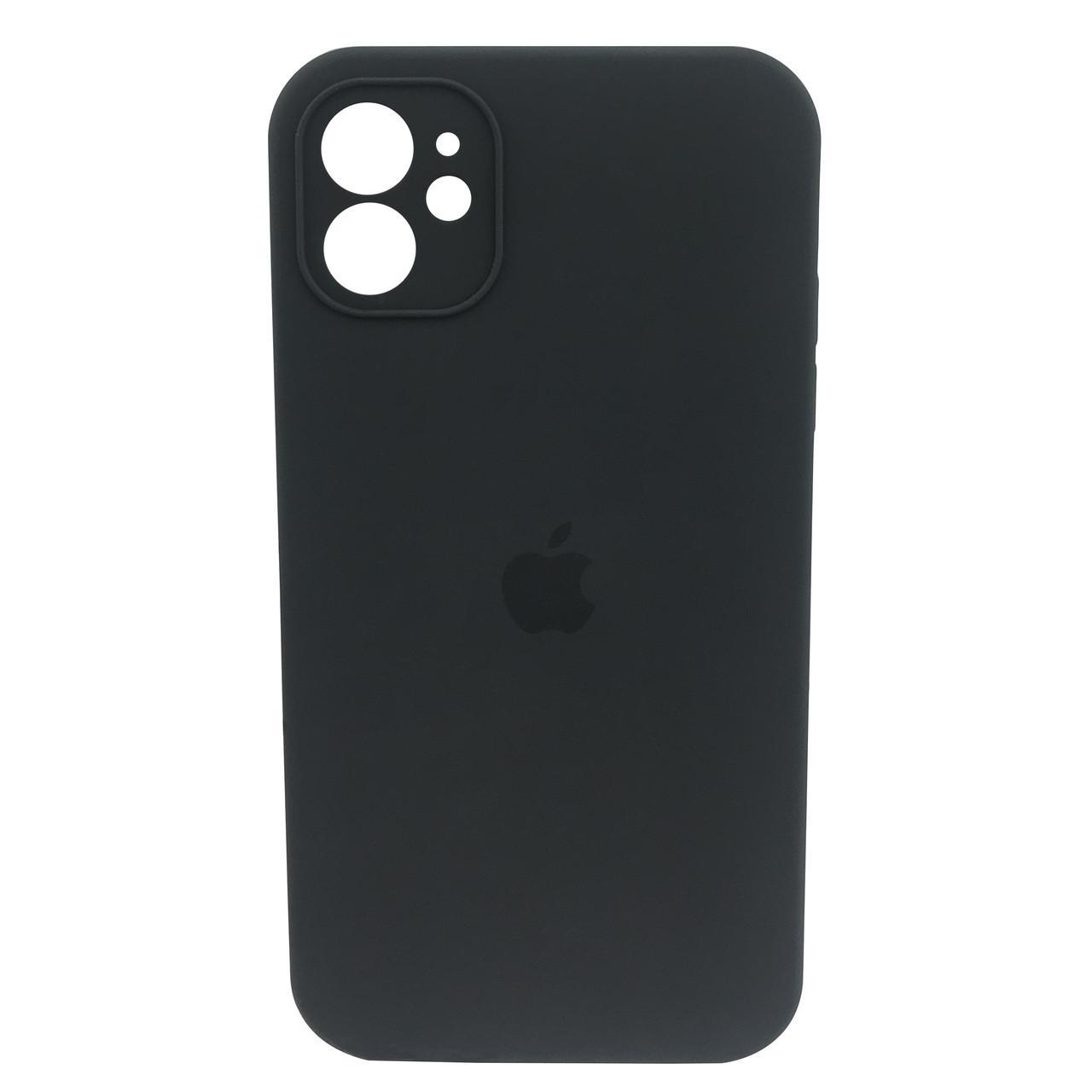 Чохол xCase для iPhone 11 Silicone Case Full Camera Square corners Charcoal gray