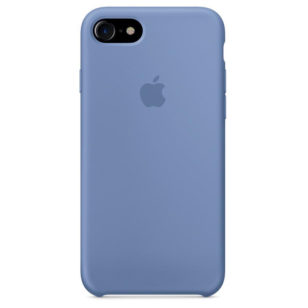 Чохол накладка xCase на iPhone 7/8/SE 2020 Silicone Case світло-синій