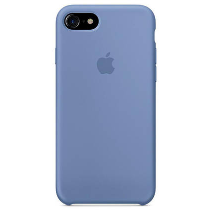 Чохол накладка xCase на iPhone 7/8/SE 2020 Silicone Case світло-синій, фото 1