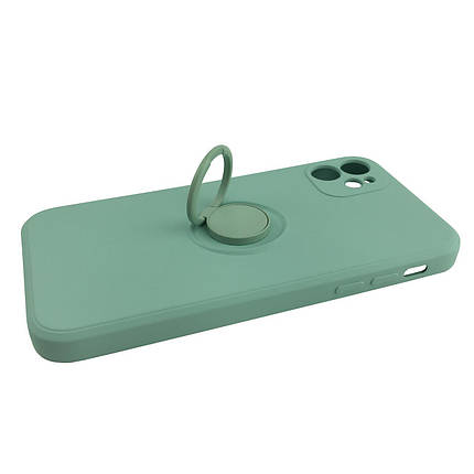 Чохол xCase для iPhone 11 Pro Silicone Case Full Camera Ring Mint, фото 4