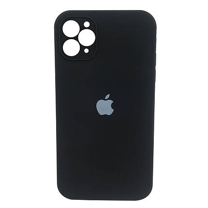 Чохол xCase для iPhone 11 Pro Max Silicone Case Full Camera Square corners Black, фото 1