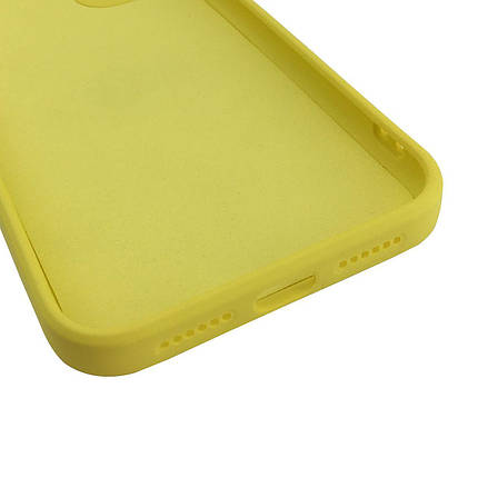 Чохол xCase для iPhone 11 Pro Max Silicone Case Full Camera Ring Yellow, фото 3