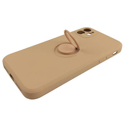 Чохол xCase для iPhone 11 Pro Max Silicone Case Full Camera Ring Grapefruit, фото 4