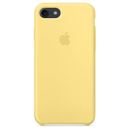 Чохол накладка xCase на iPhone 7/8/SE 2020 Silicone Case жовтий, фото 1