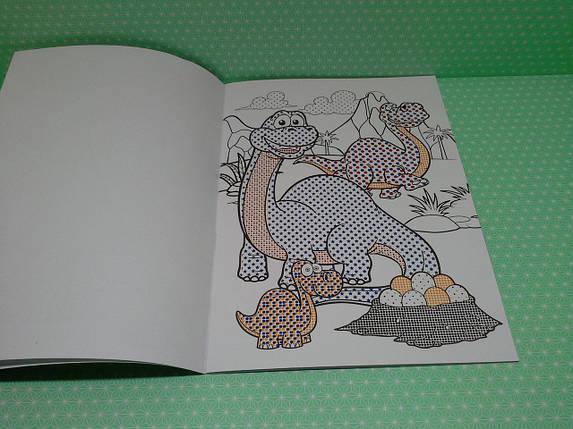 Канц Водна розмальовка А4 "1В" /742753/ "Dino life" 6 арк. (1/50), фото 4