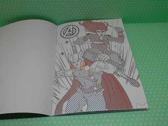Канц Водна розмальовка А4 "YES" /742741/ "Marvel Avengers" 6 арк. (1/50), фото 4
