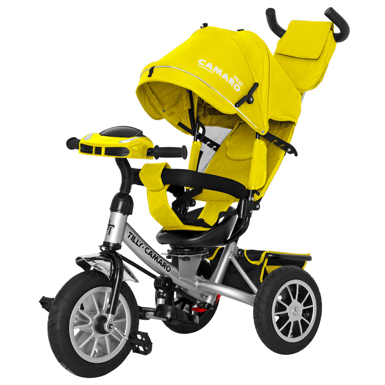 Дитячий триколісний велосипед Camaro, «Tilly» (T-362/2), колір Yellow (жовтий)