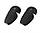 М'які наколінники під штани Duhan, чорні (к-т 2 штуки), фото 3