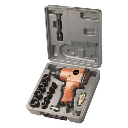 Набір пневмоінструменту 1/2", 350N/m, 7000об/хв 17ед. RP7808, фото 1