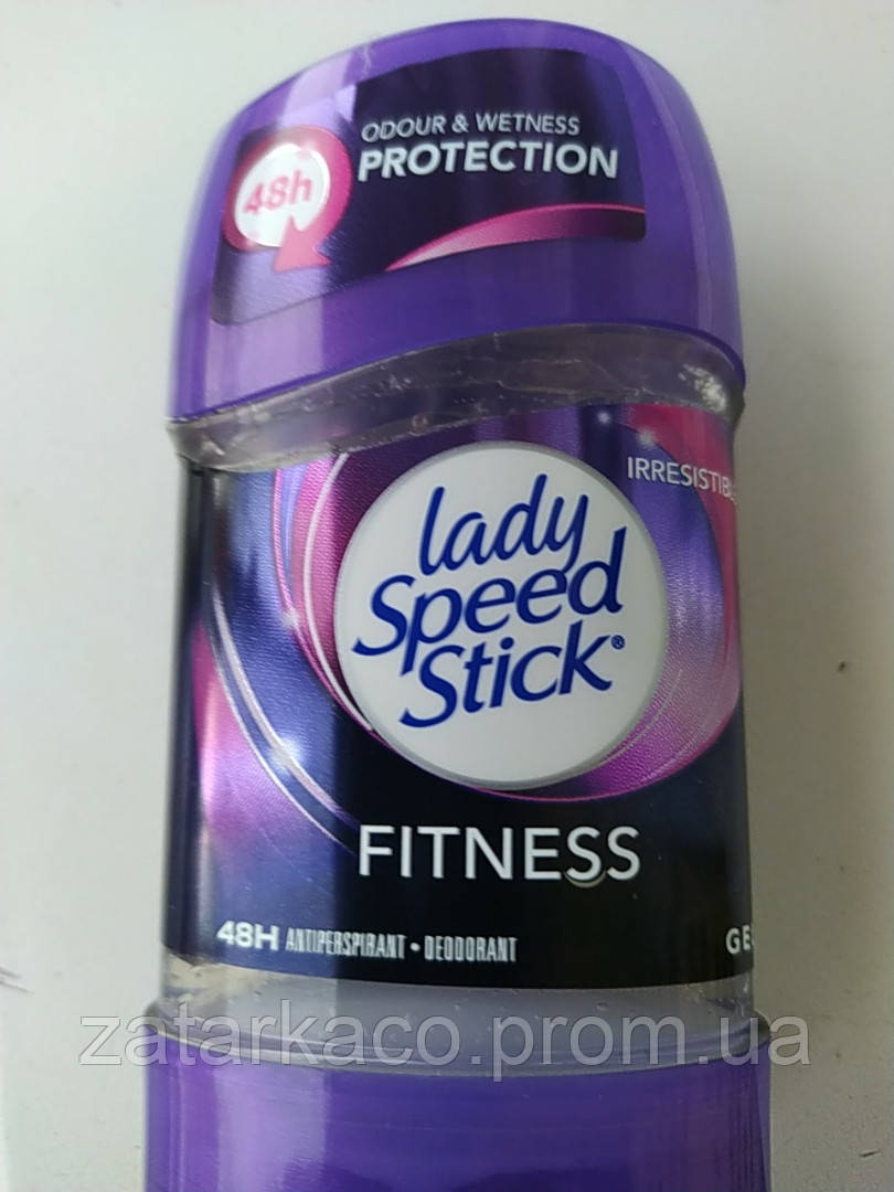 Дезодорант гель фітнес Lady Speed Stick Gel 65 г / Леді спід стик гель. ОРИГІНАЛ ІЗ США!