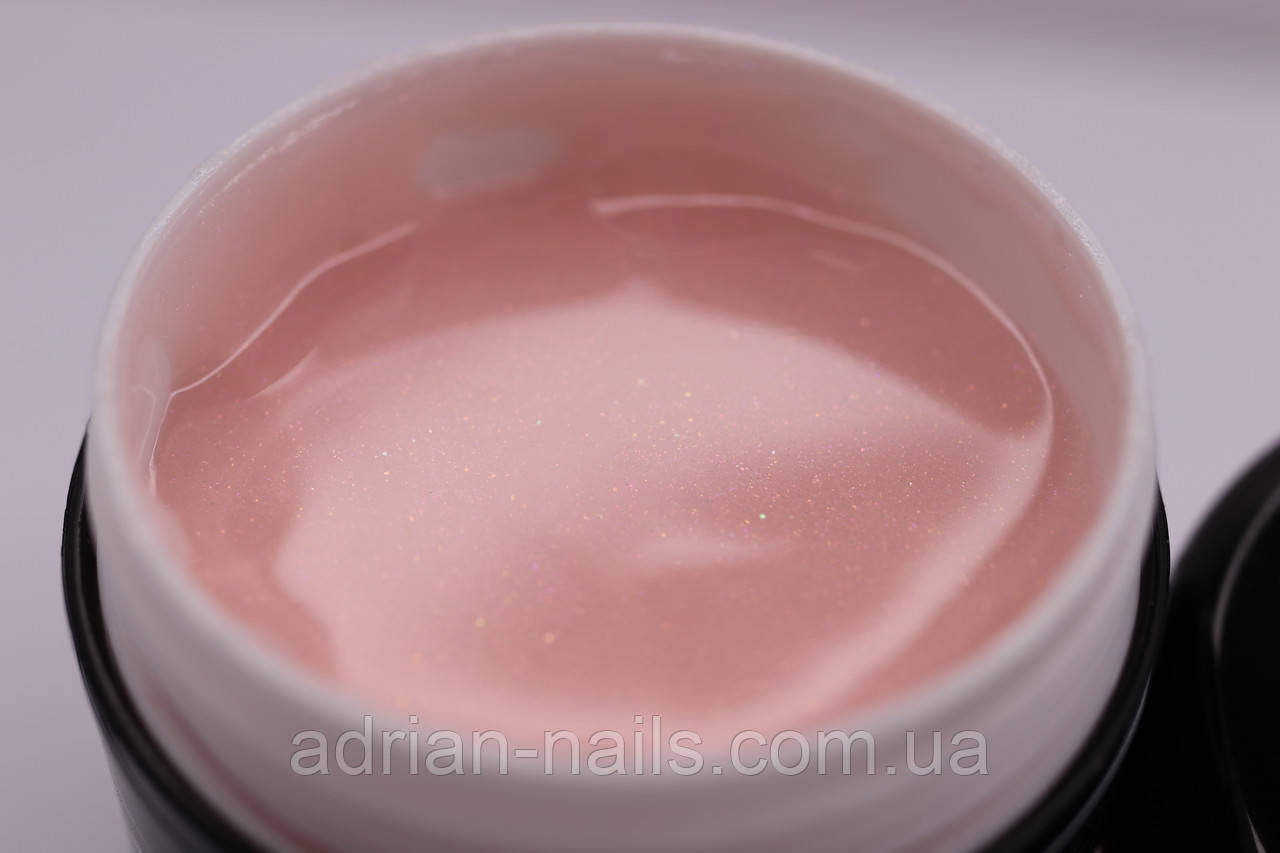 Полі гель із ШИМЕРОМ Acrylatic (Poly gel) Shine Cover Light, фото 1