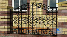 Ковані ворота калітки паркани