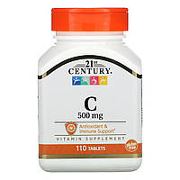 21st Century, Вітамін С 500 мг, 110 таблеток