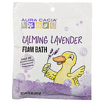 Aura Cacia, пена для ванны c расслабляющим эффектом, аромат лаванды, 70,9 г (2,5 унции) в Украине