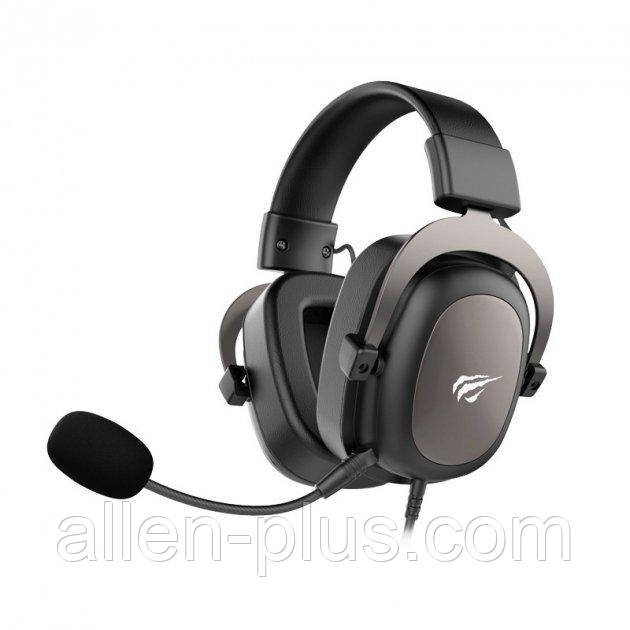 Навушники ігрові ПРЕМІУМ з мікрофоном HAVIT HV-H2002D PROFESSIONAL GAMING, jack 3.5 mm, чорні