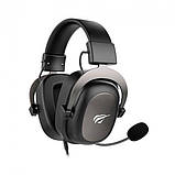 Навушники ігрові ПРЕМІУМ з мікрофоном HAVIT HV-H2002D PROFESSIONAL GAMING, jack 3.5 mm, чорні, фото 4