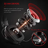 Навушники ігрові ПРЕМІУМ з мікрофоном HAVIT HV-H2002D PROFESSIONAL GAMING, jack 3.5 mm, чорні, фото 7
