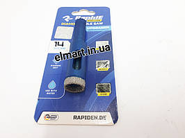 Алмазна коронка RapidE EVOLUTION diamond Bit d-14mm