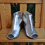 Босоніжки на широкому каблуці, фото 2