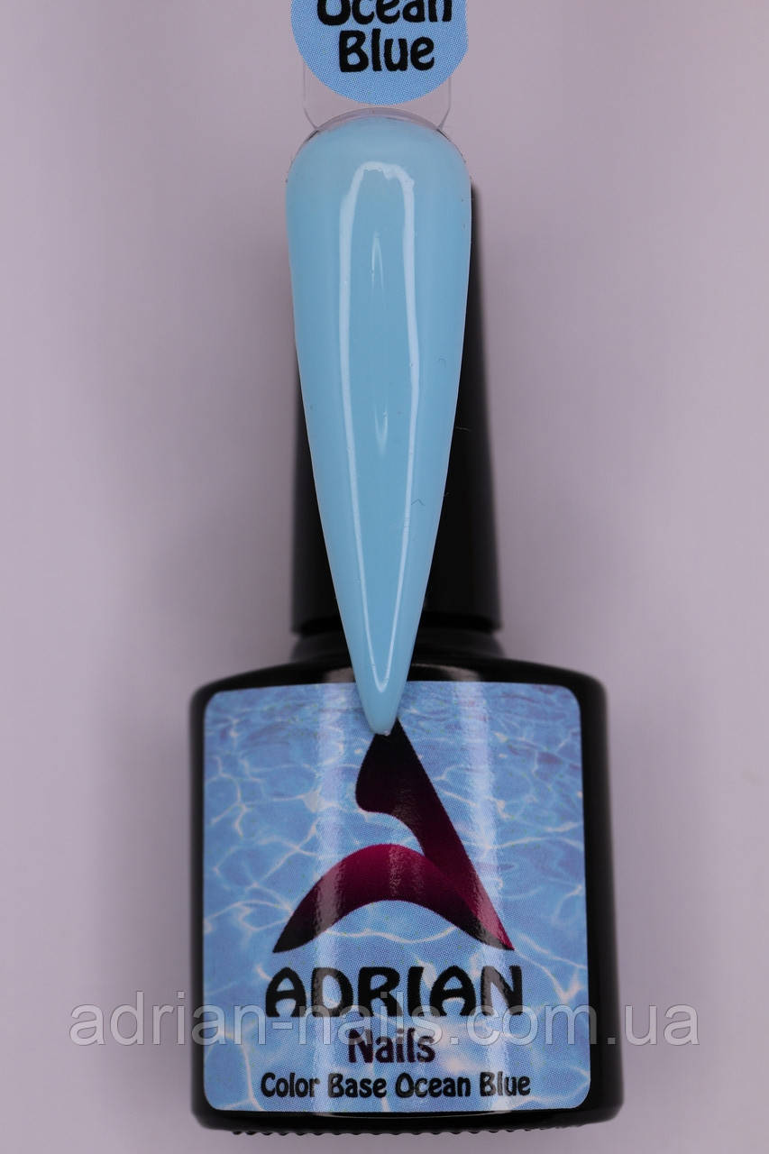 Кольорова База Adrian Nails Color Base Ocean Blue