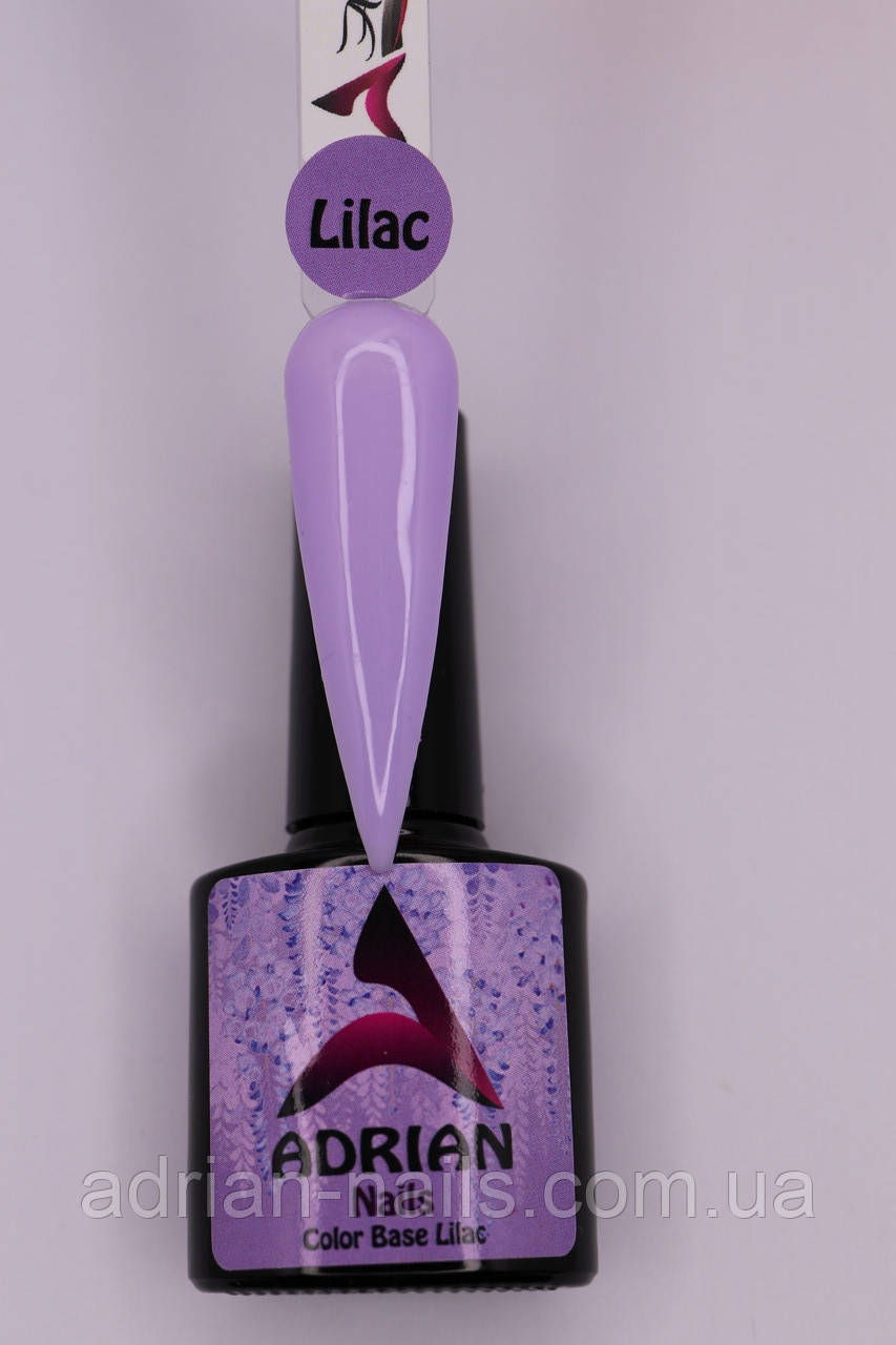 Кольорова База Adrian Nails Color Base Lilac