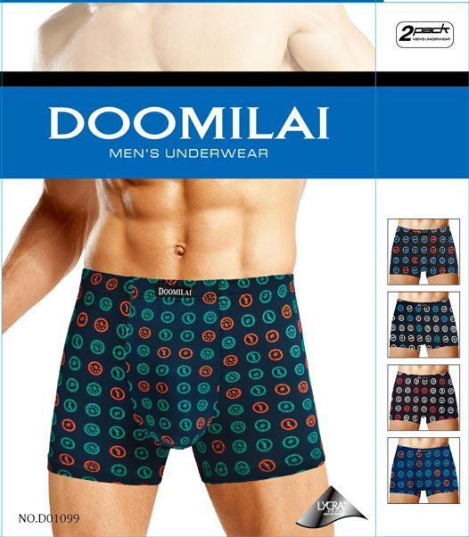 Чоловічі труси-боксери бавовна + бамбук Doomilai (зростоку XL-2XL-3XL-4Xl) ТМБ-18945
