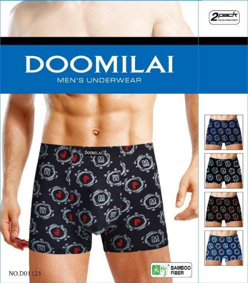 Чоловічі труси-боксери бавовна + бамбук Doomilai (зростоку XL-2XL-3XL-4Xl) ТМБ-18950
