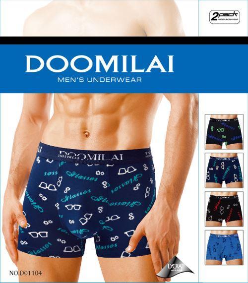 Чоловічі труси-боксери бавовна + бамбук Doomilai (зростоку XL-2XL-3XL-4Xl) ТМБ-18962