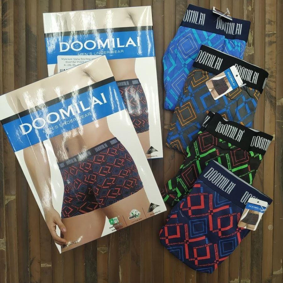 Чоловічі труси-боксери бамбук + бавовна Doomilai 01223 (ростівка XL-2XL-3XL-4Xl) ТМБ-1811788